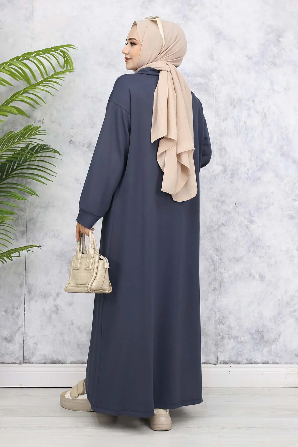 Basic Hijab Dress-detail