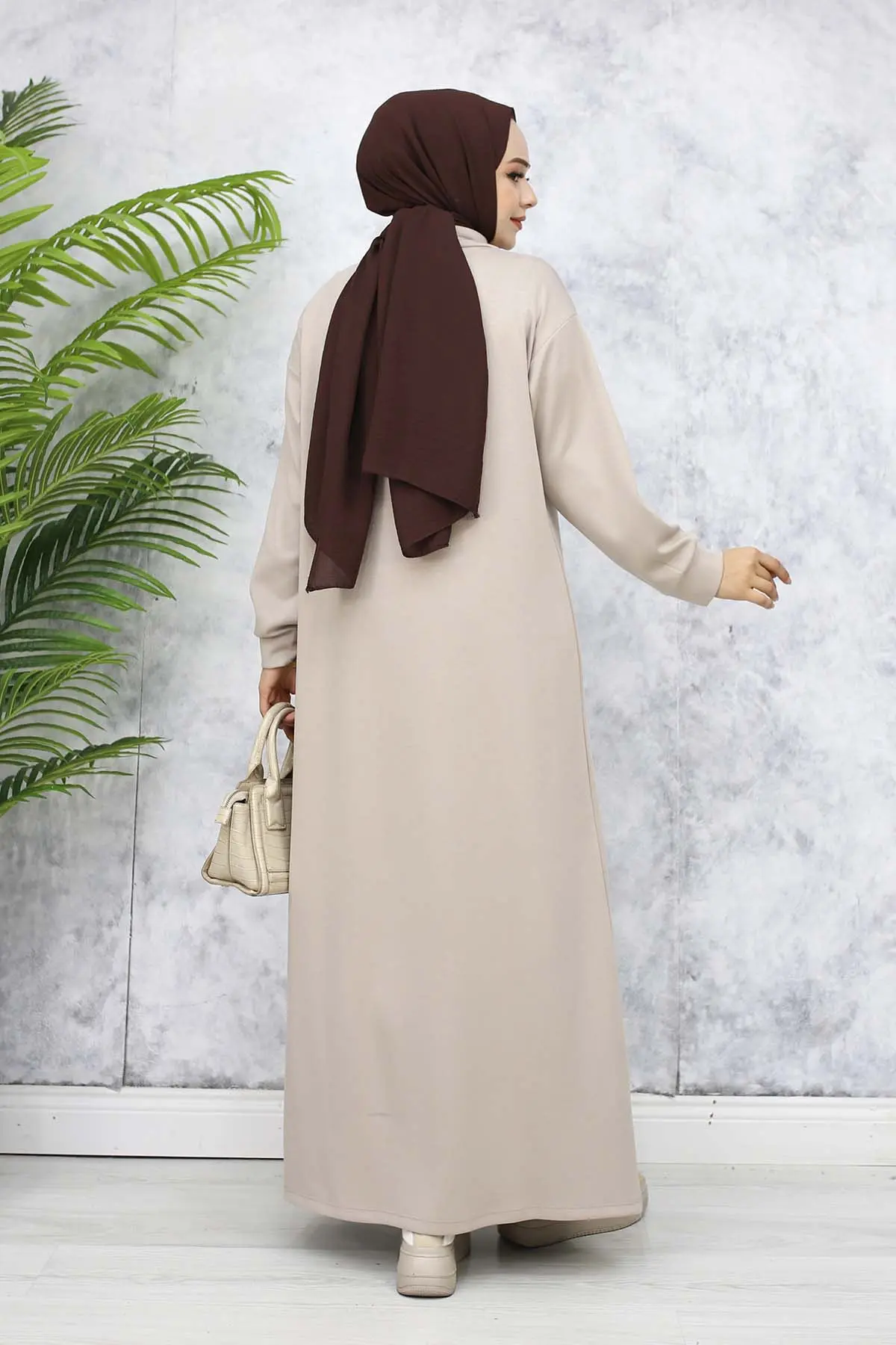 Basic Hijab Dress-detail