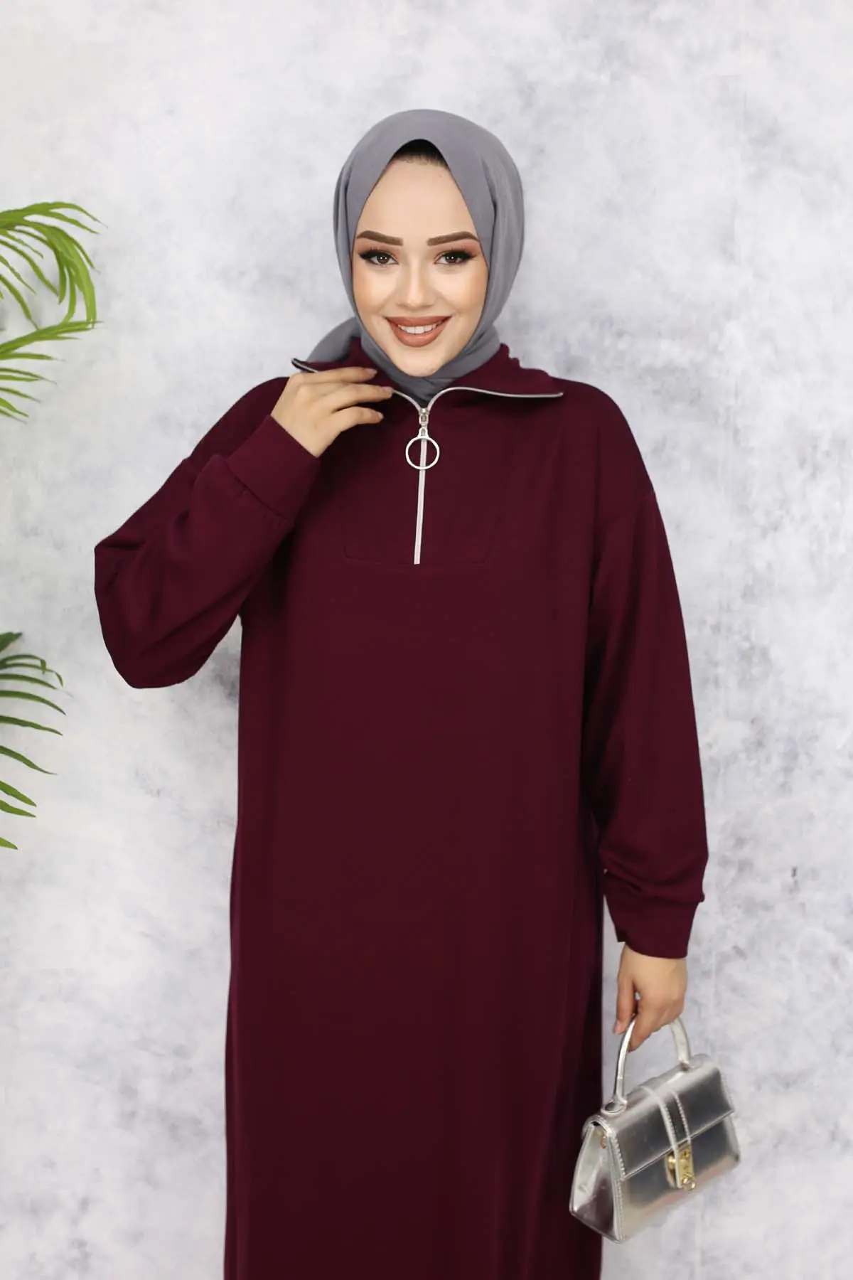 Basic Hijab Dress-detail