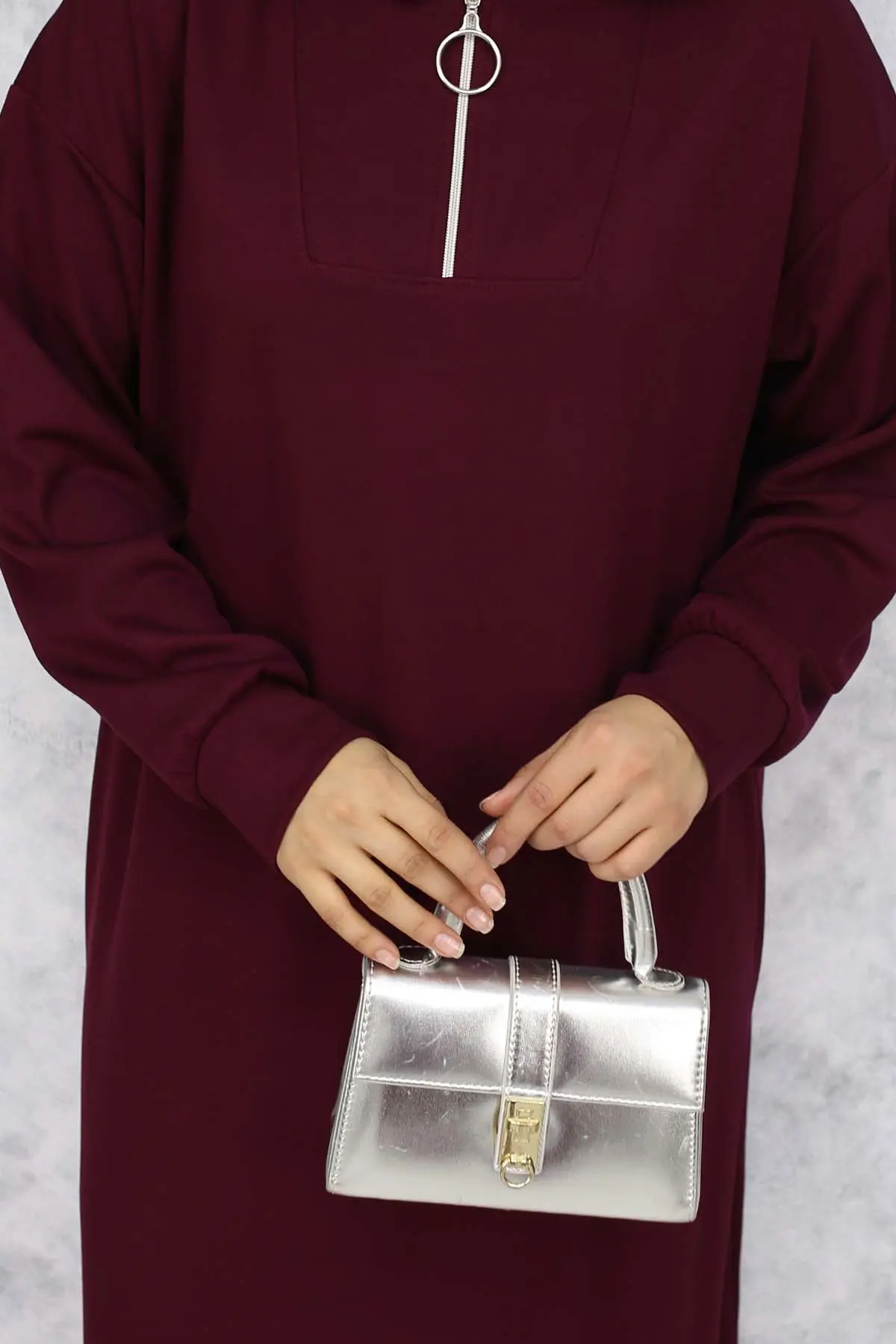 Basic Hijab Dress-detail