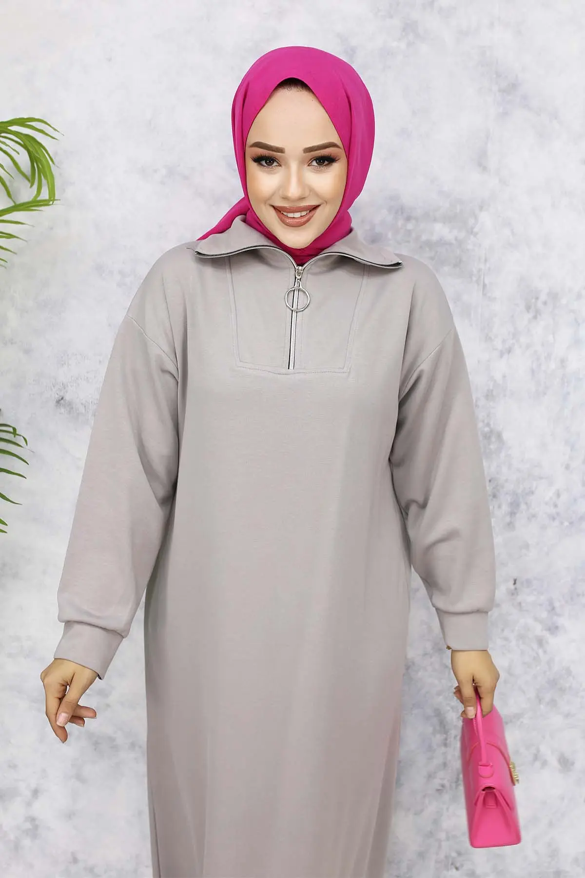 Basic Hijab Dress-detail