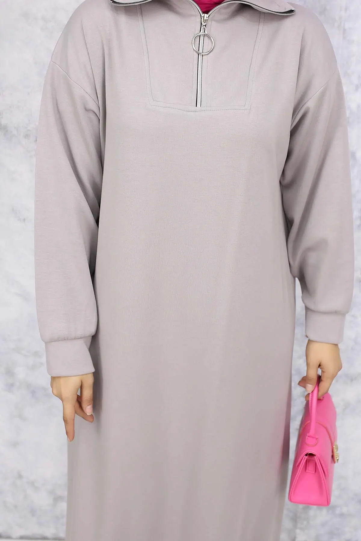 Basic Hijab Dress-detail