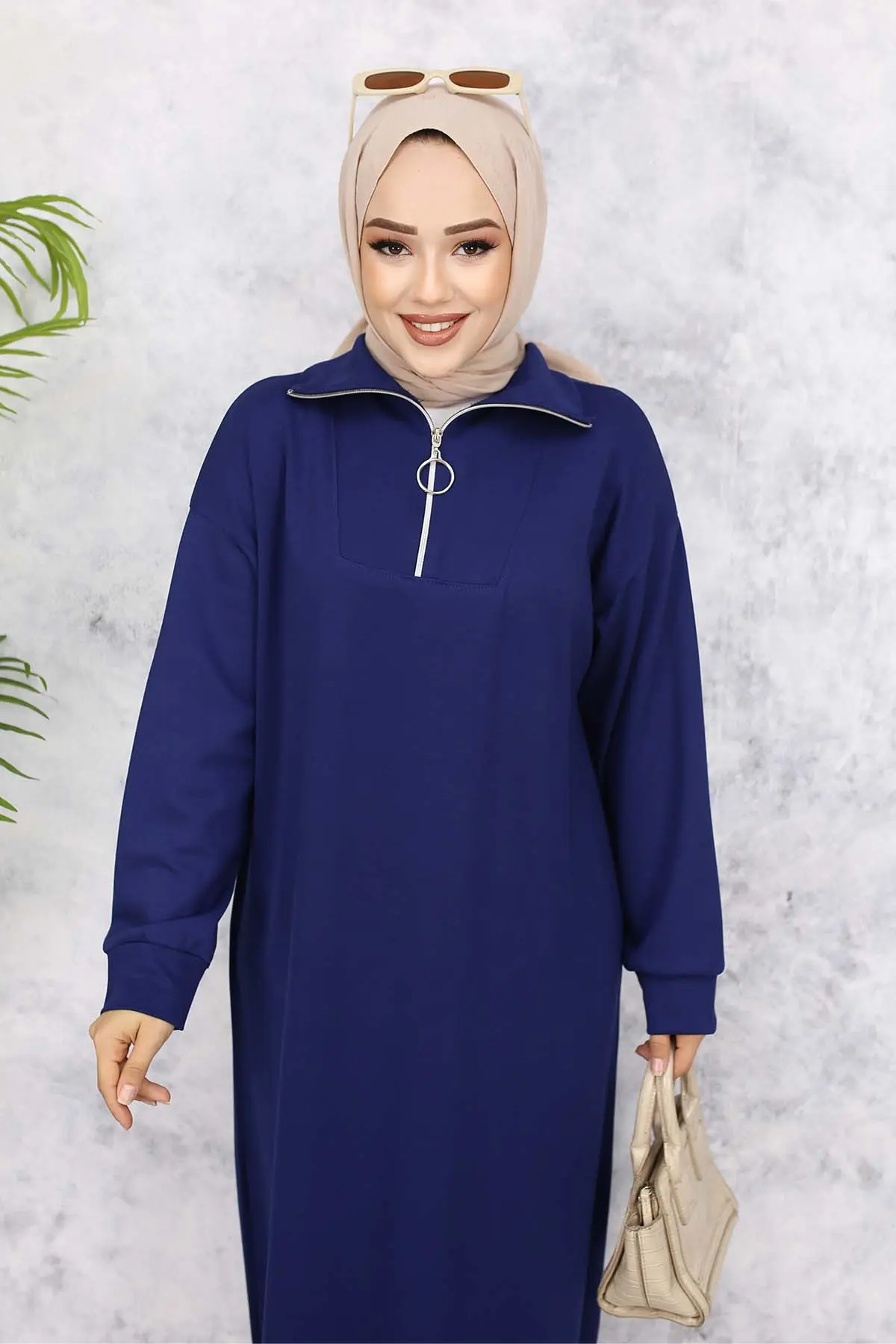 Basic Hijab Dress-detail