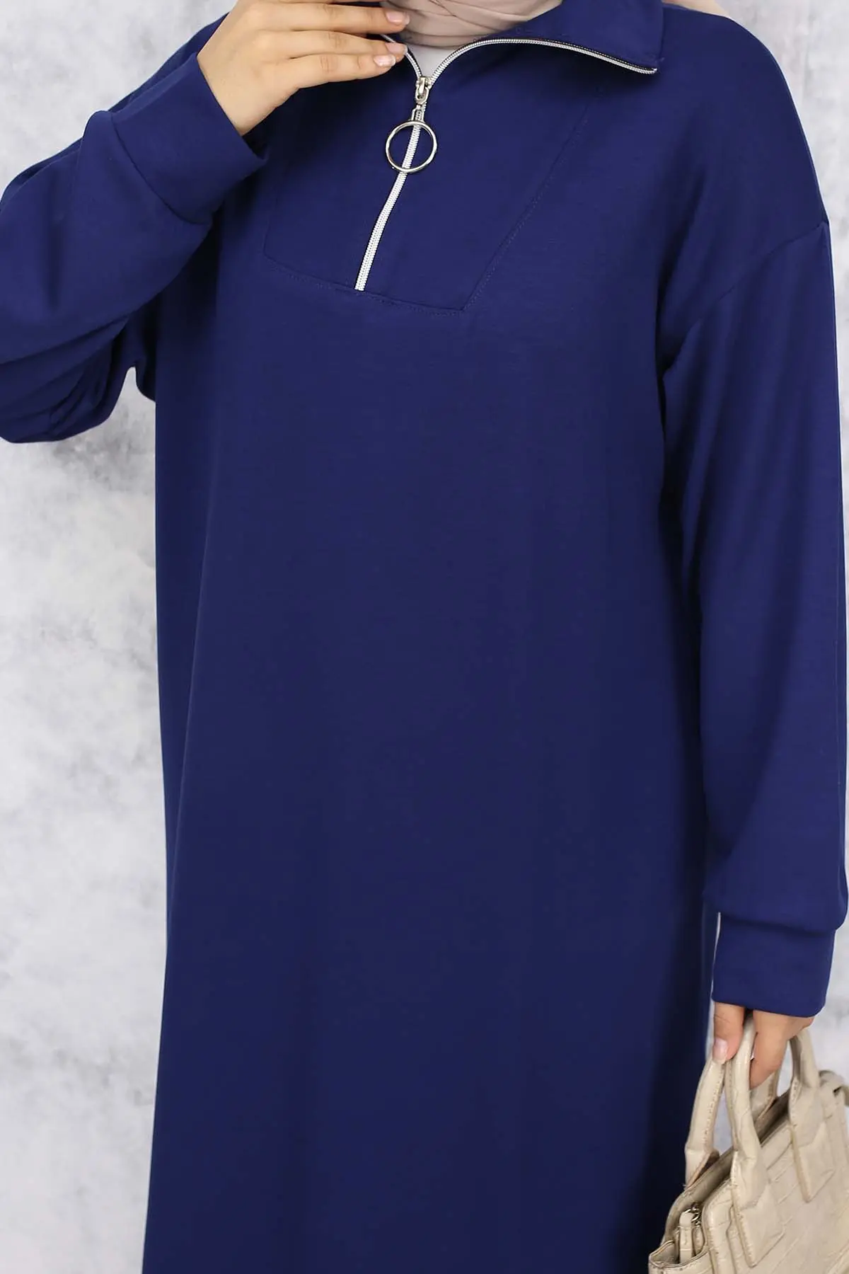 Basic Hijab Dress-detail