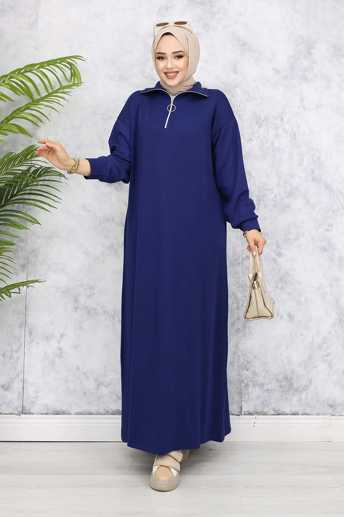 Basic Hijab Dress-detail