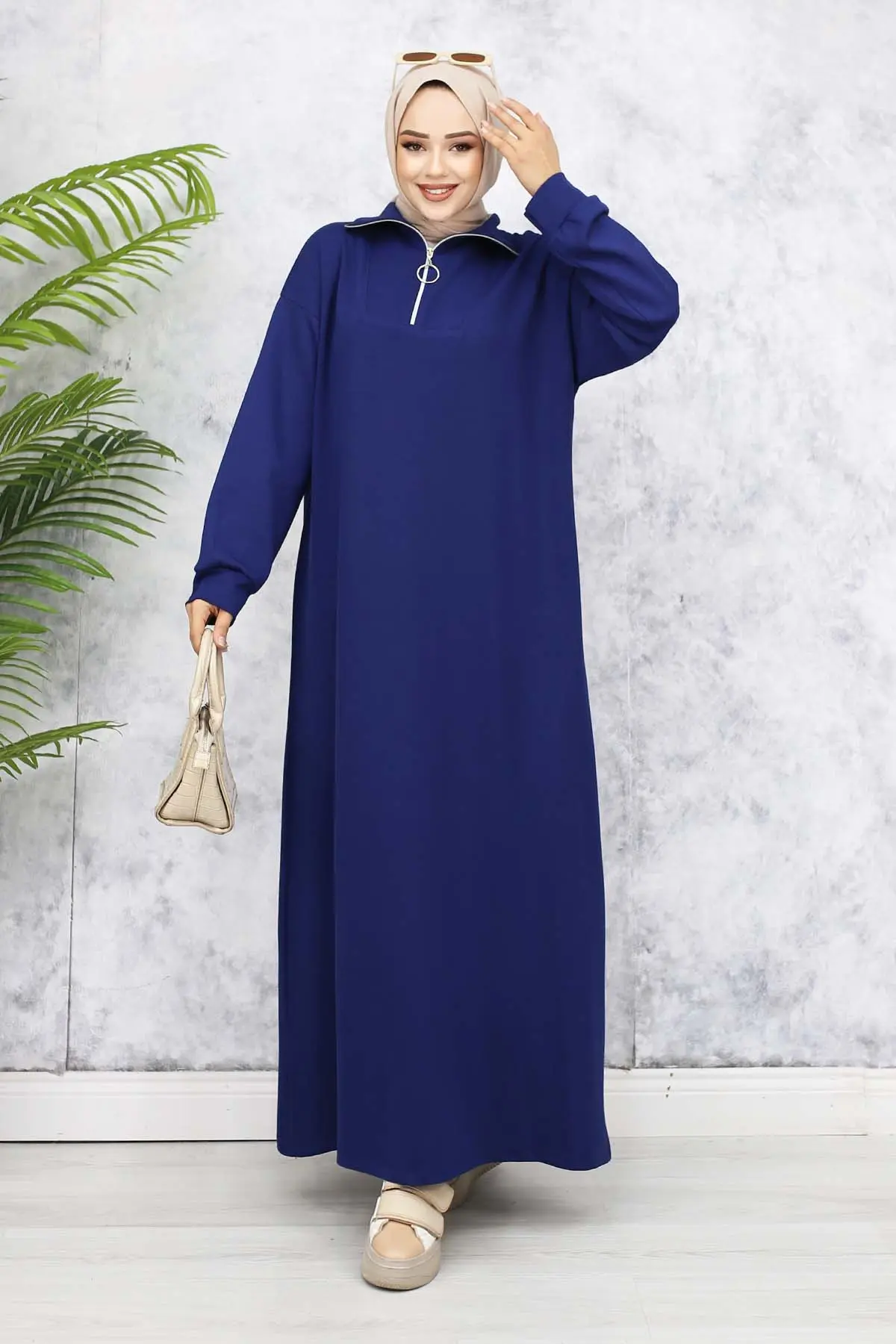 Basic Hijab Dress-detail