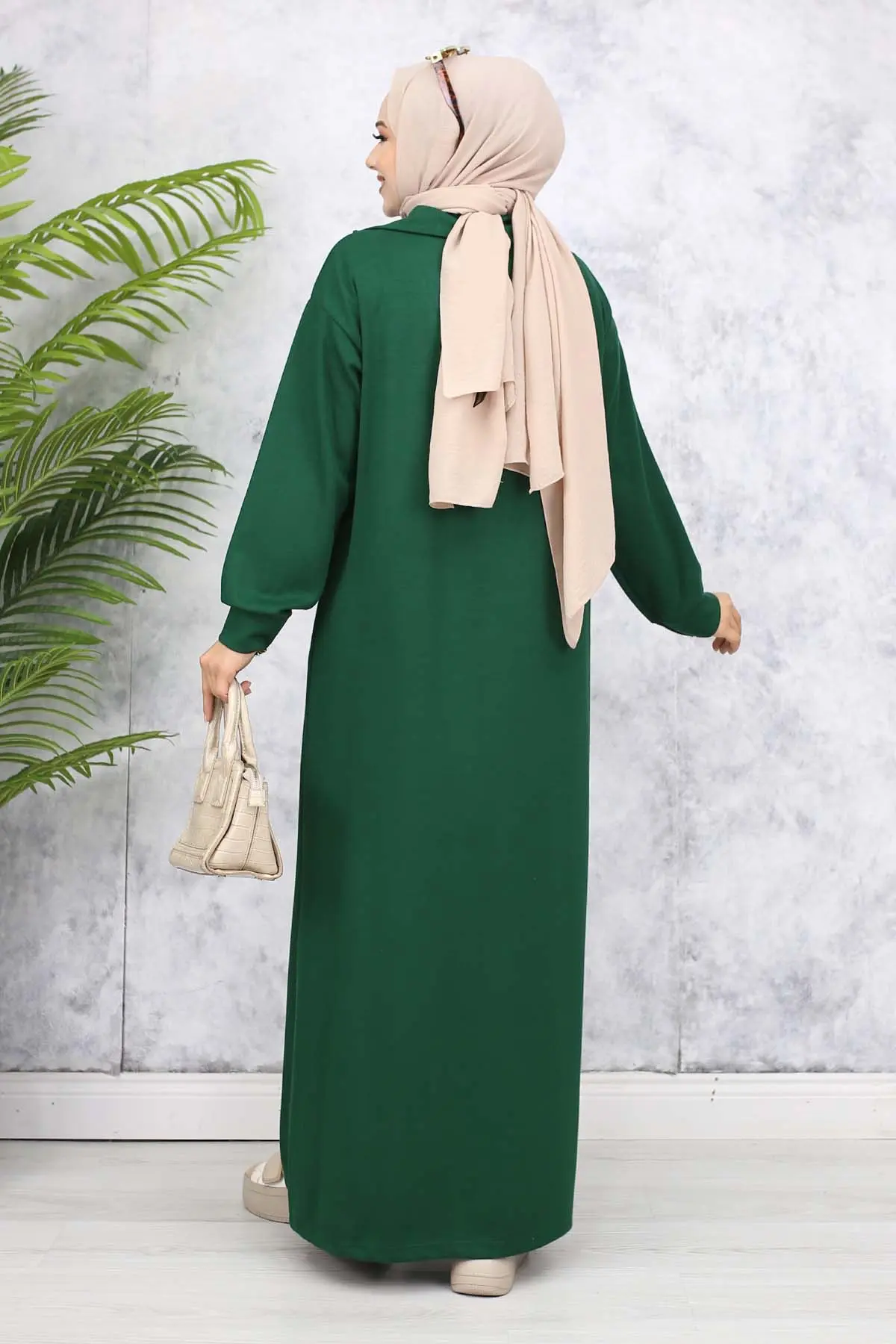 Basic Hijab Dress-detail