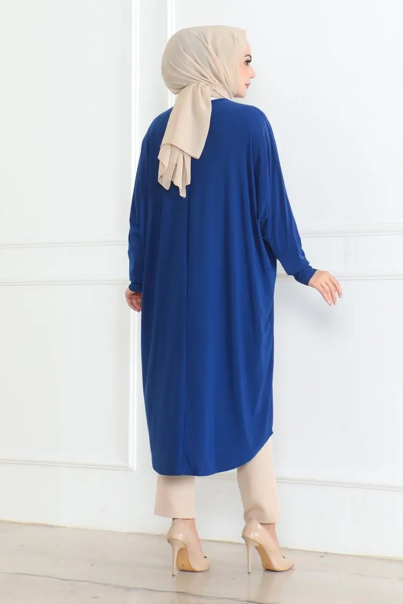 Bat Sleeve Loose Tunic-detail