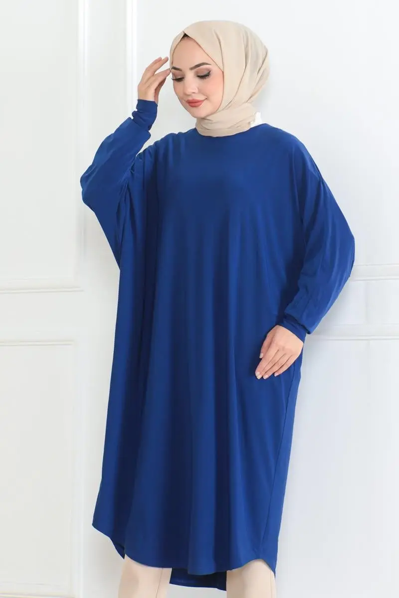 Bat Sleeve Loose Tunic-detail