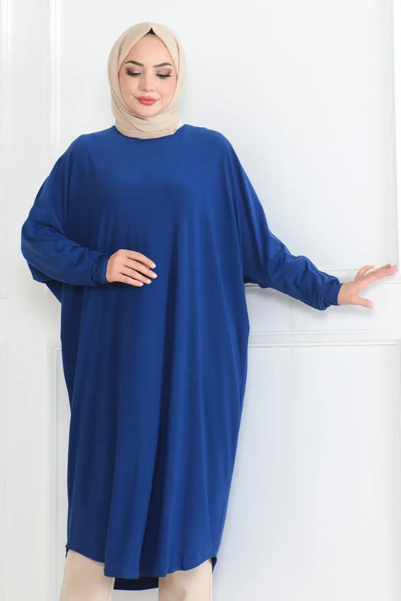 Bat Sleeve Loose Tunic-detail