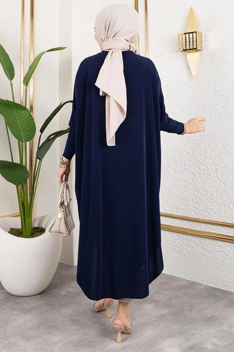 Bat Sleeve Sandy Tunic-detail