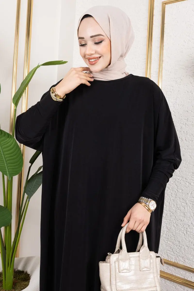 Bat Sleeve Sandy Tunic-detail