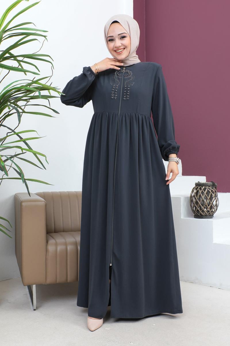 Beaded Embroidered Abaya