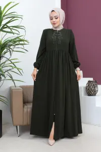 Beaded Embroidered Abaya