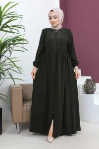 Beaded Embroidered Abaya