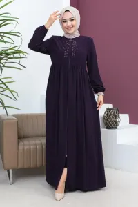 Beaded Embroidered Abaya