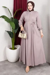 Belmando Dress With Gold Buttons