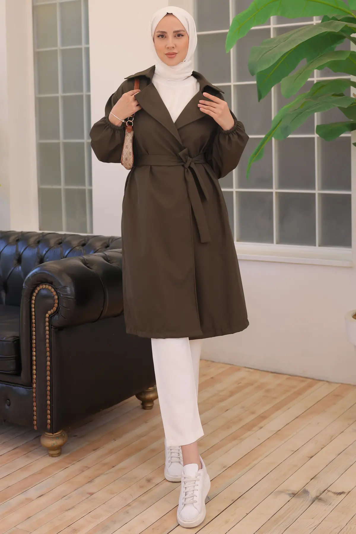 BELT TRENCH COAT