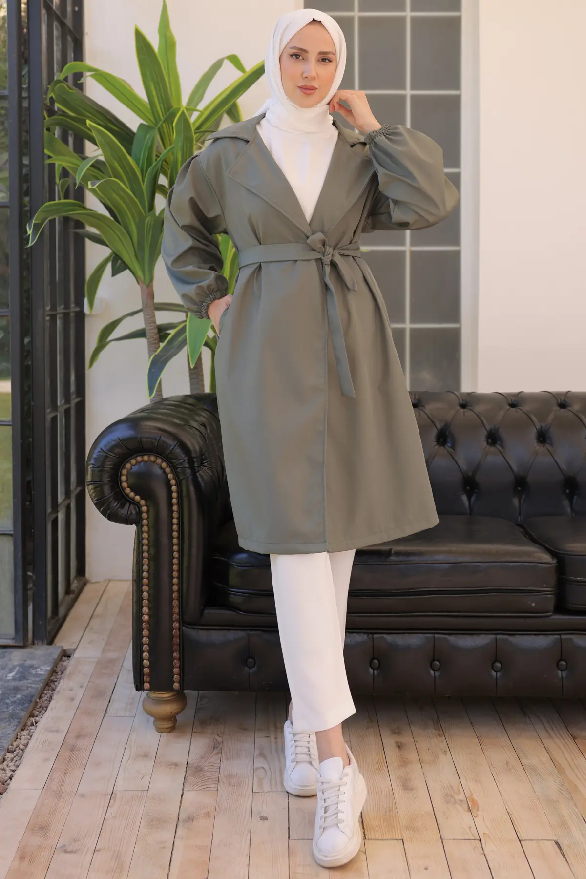 BELT TRENCH COAT