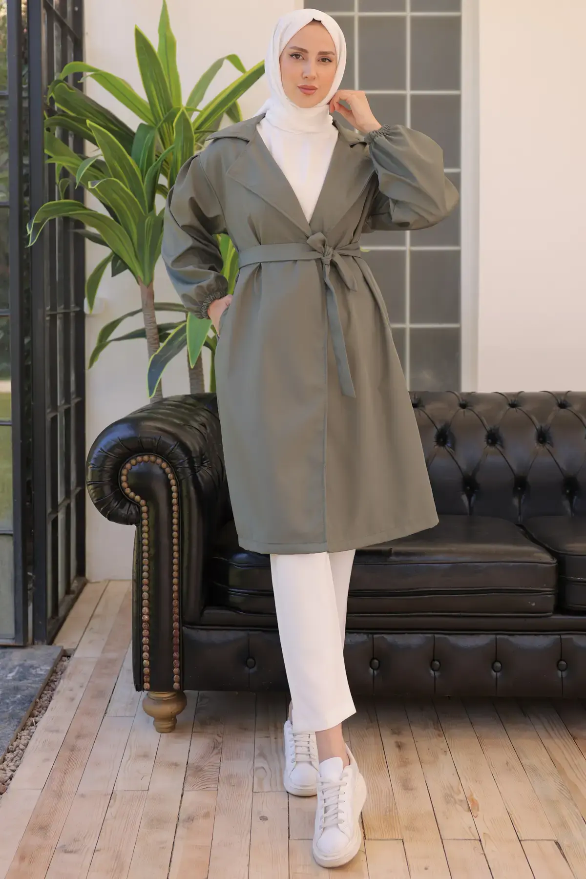 Belt Trench Coat