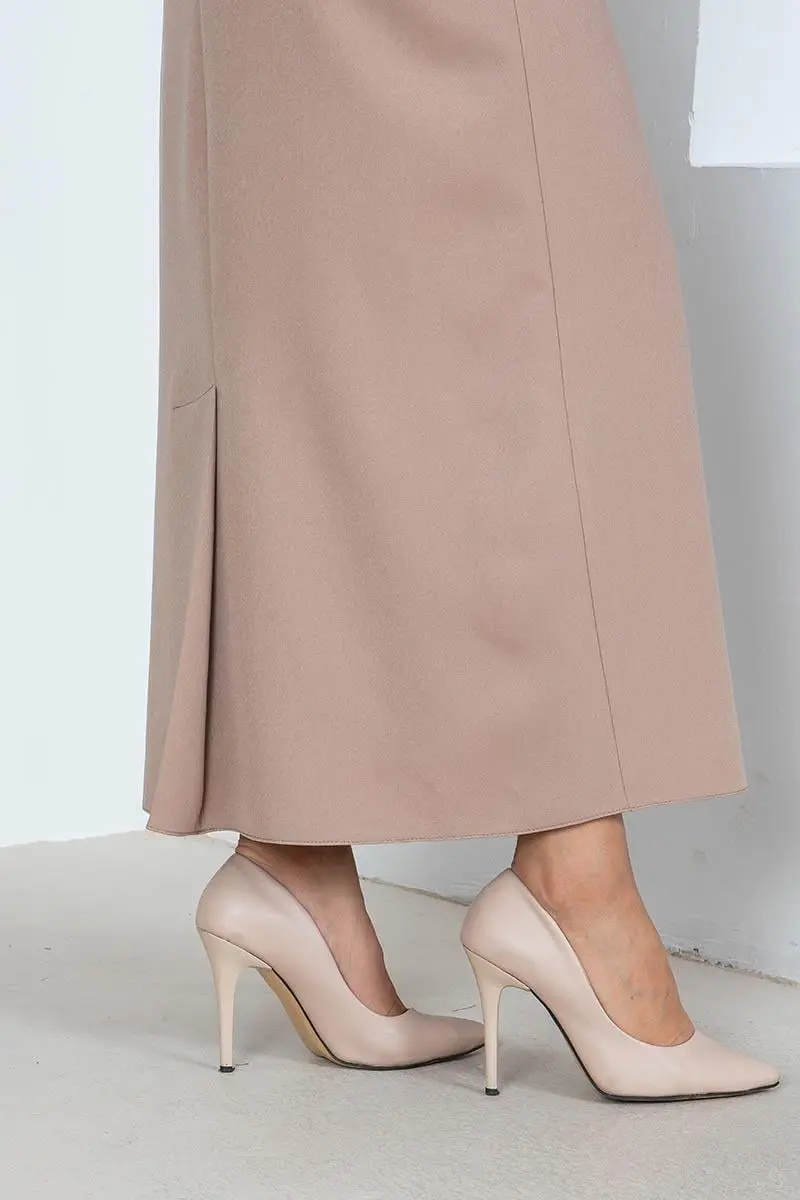 Belted Pencil Skirt-detail