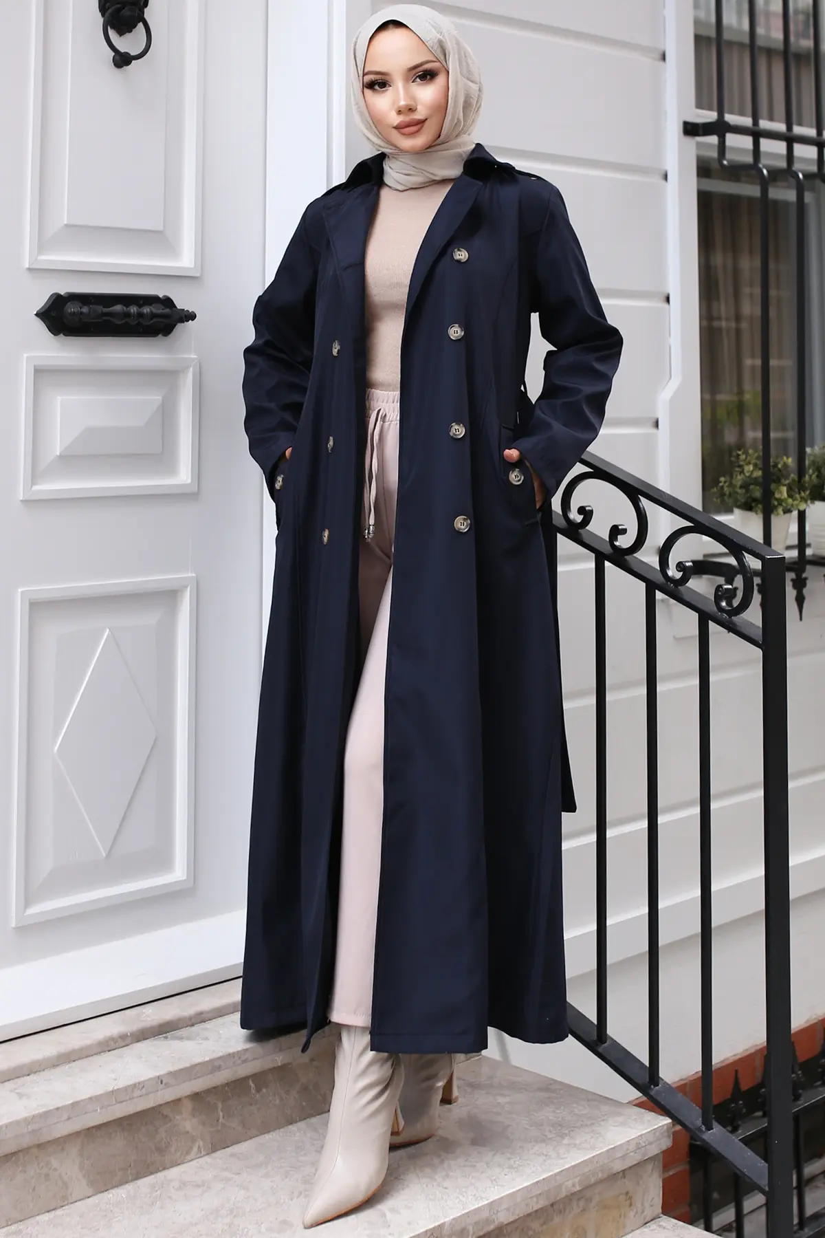 Belted Trench Coat