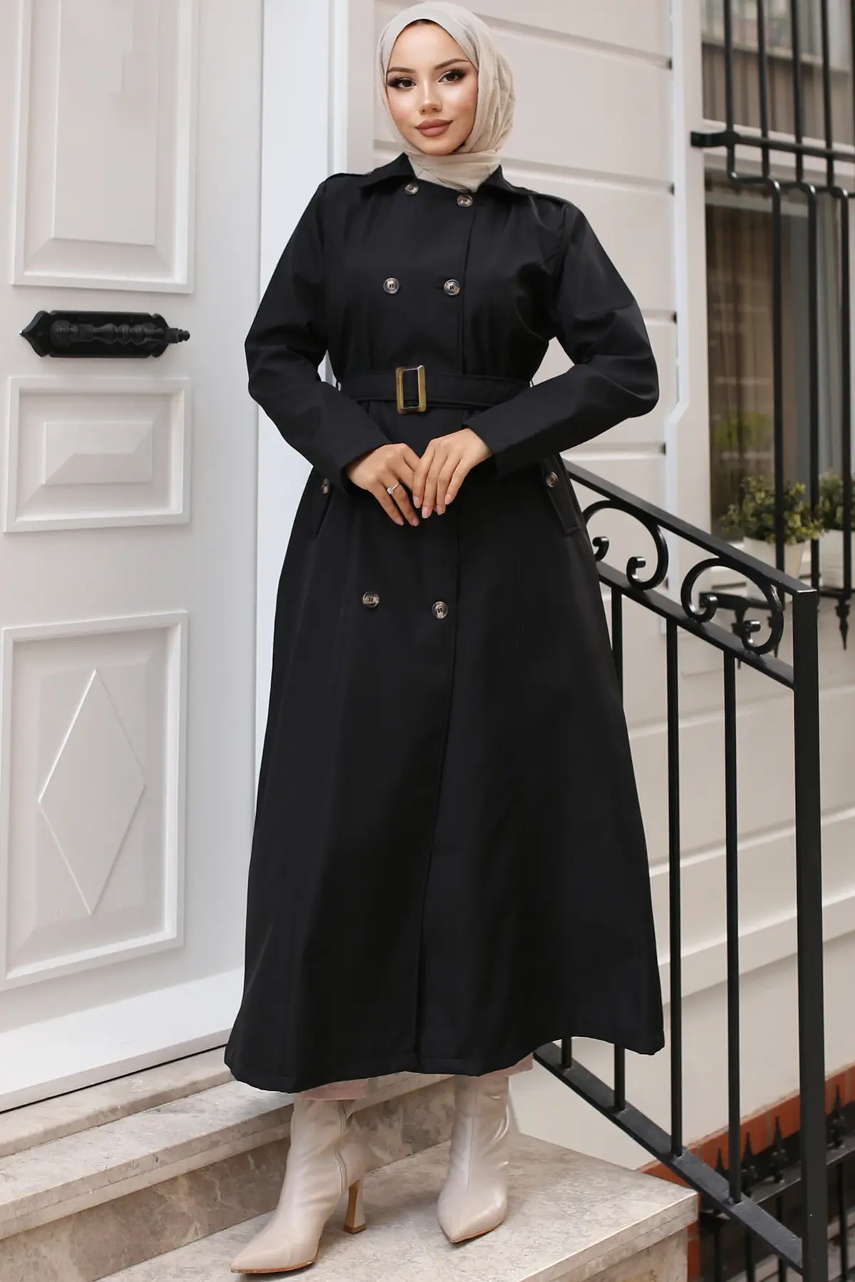 Belted Trench Coat