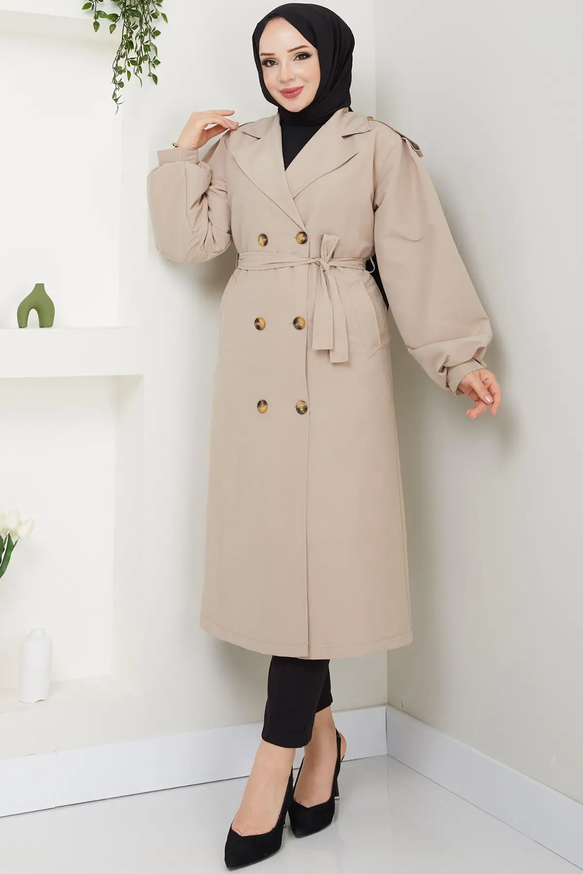 Belted Trench Coat