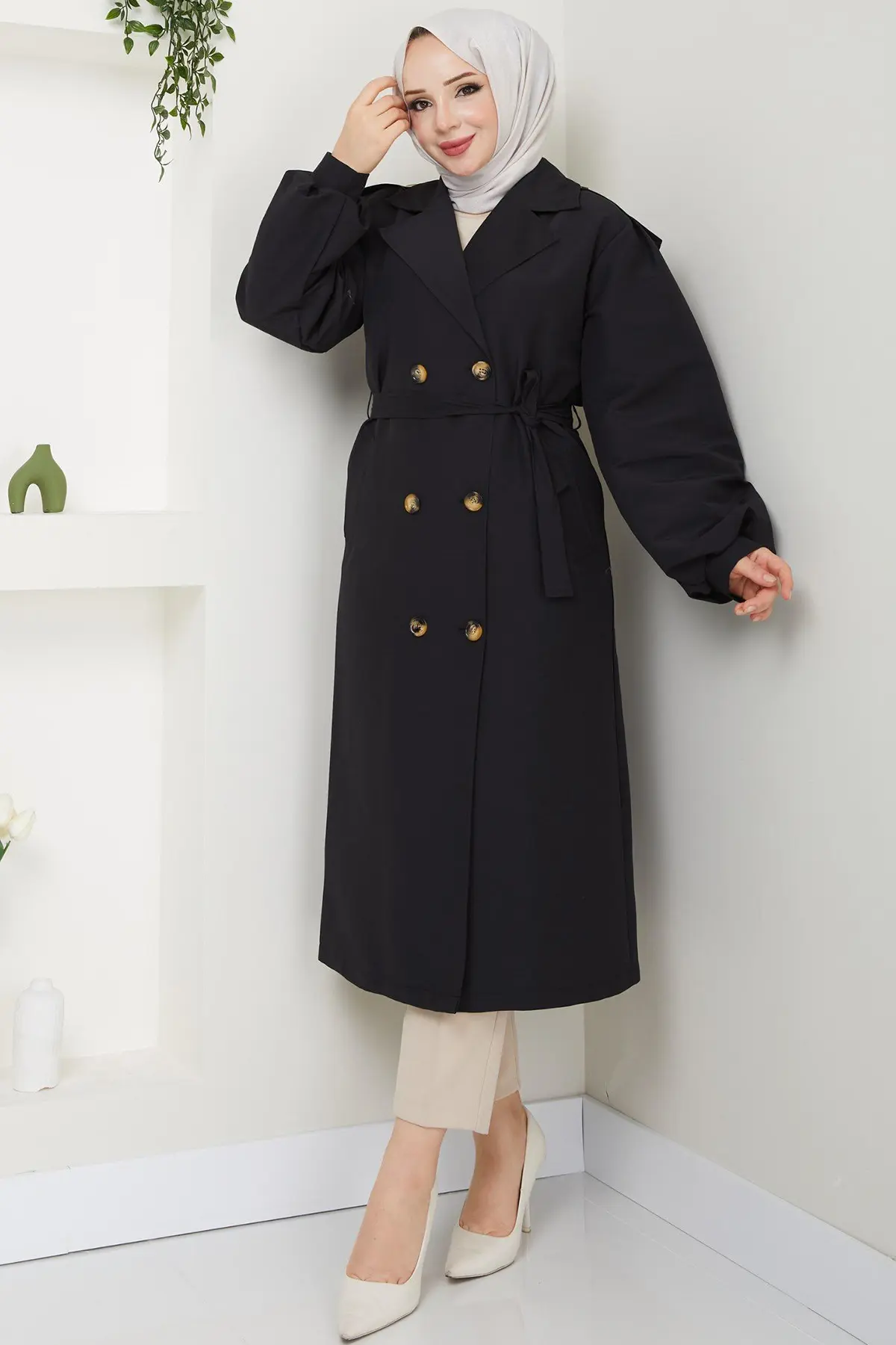 Belted Trench Coat