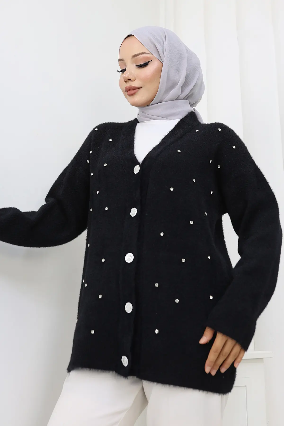 Beyoğlu Stoned Beard Jacket-detail