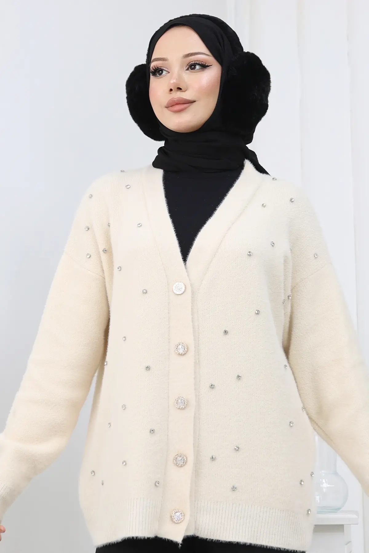 Beyoğlu Stoned Beard Jacket-detail