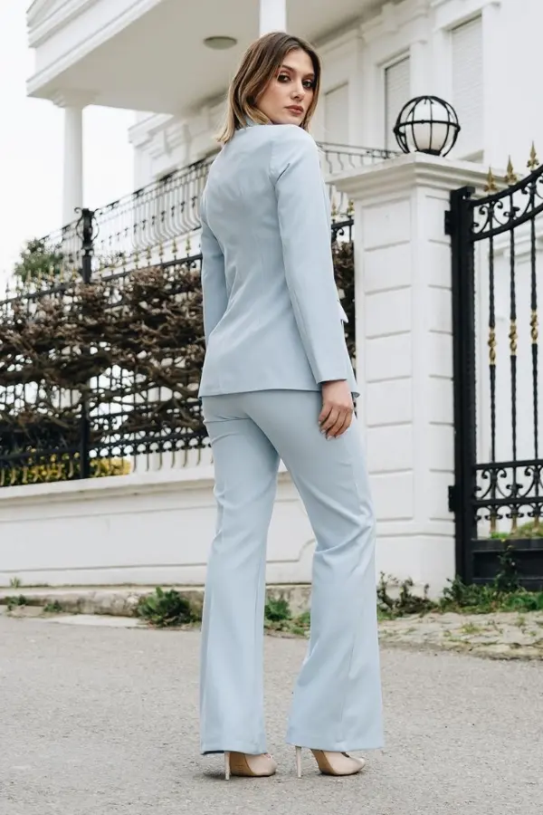 Big Size Nova Trouser Jacket Suit-detail