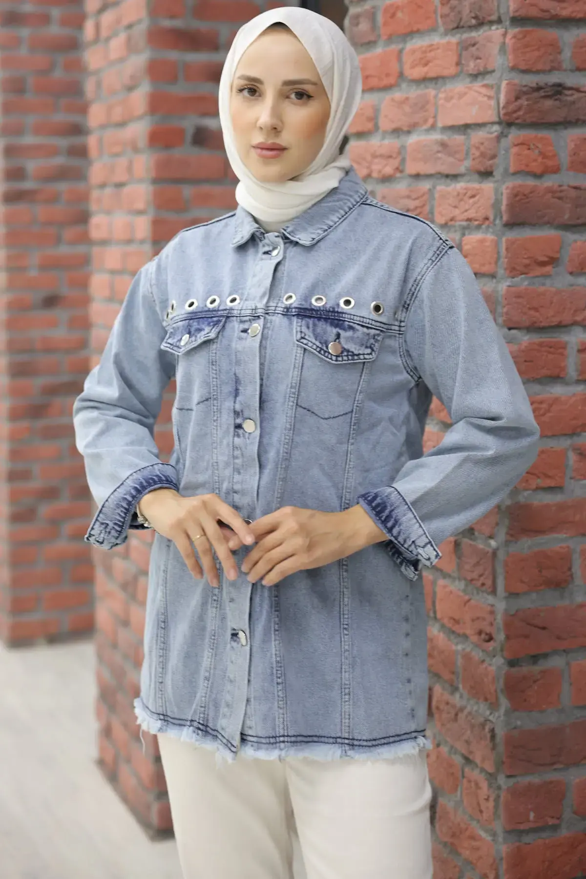 Bird Eye Denim Jacket