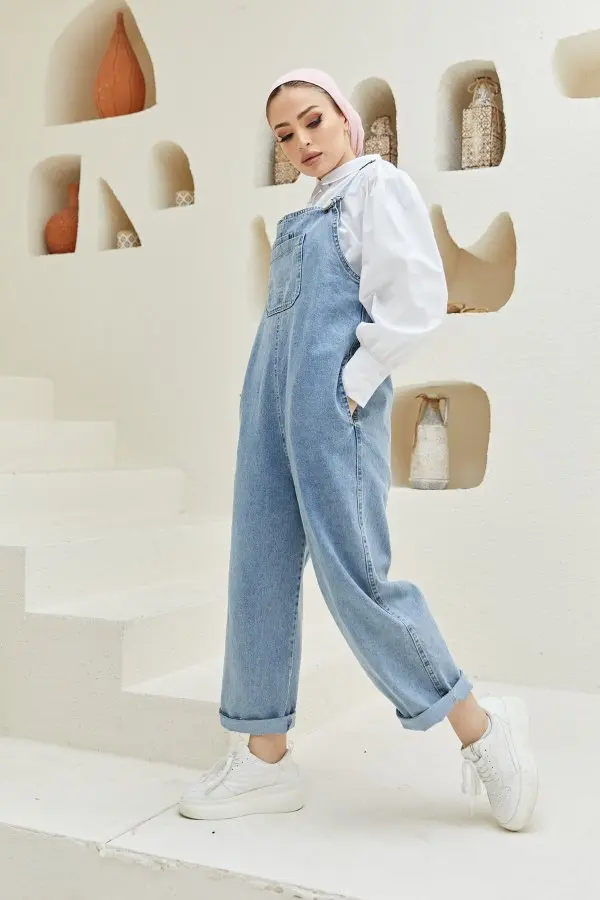 Blue Jean Denim Overalls