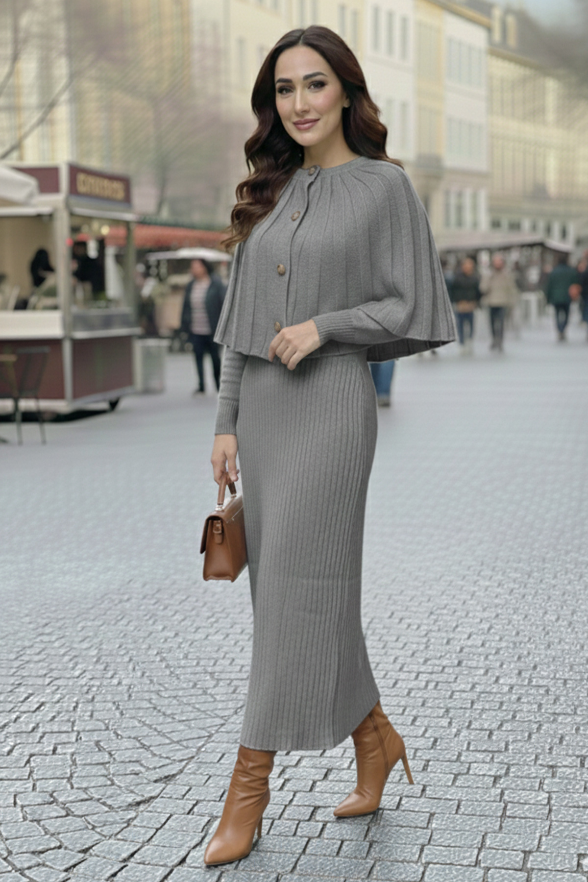 Bolero Knit Dress