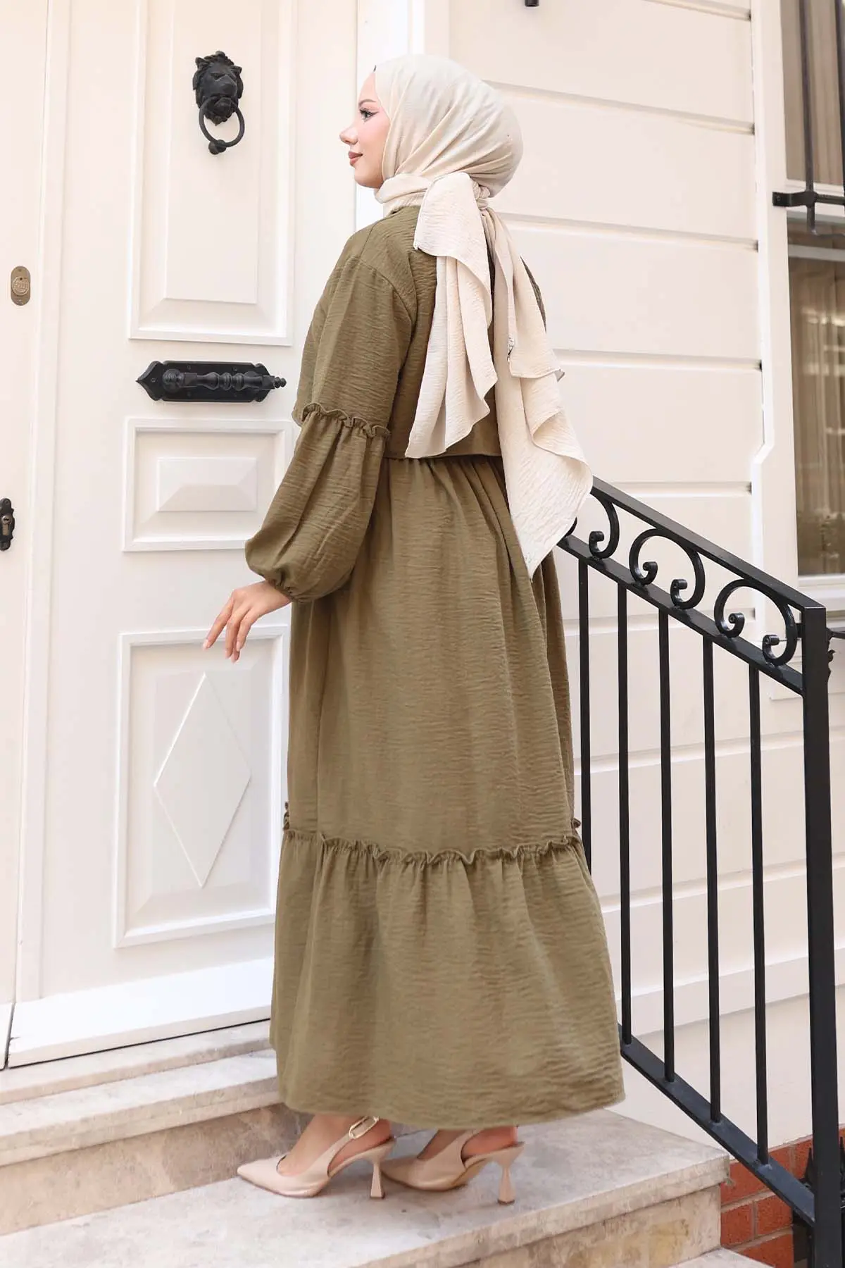 Bow Detail Dress Set-detail