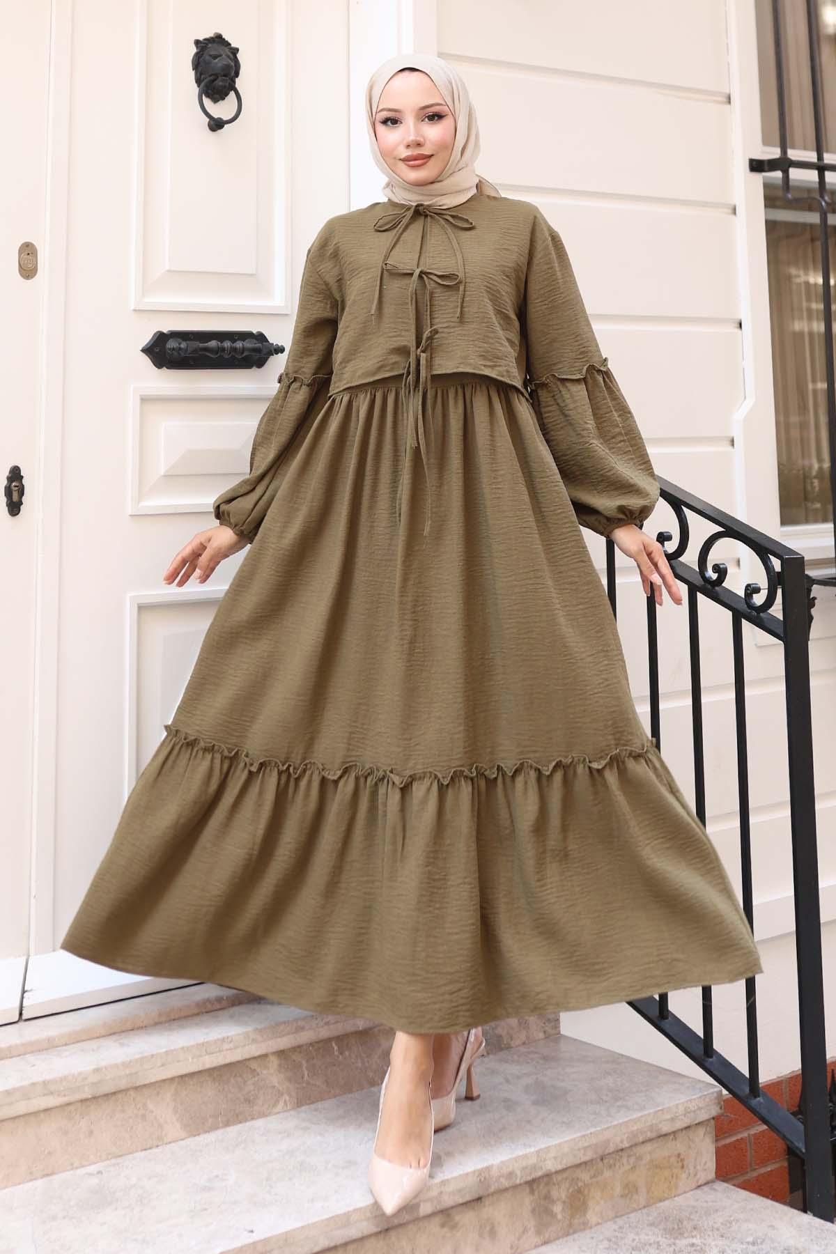 Bow Detail Dress Set