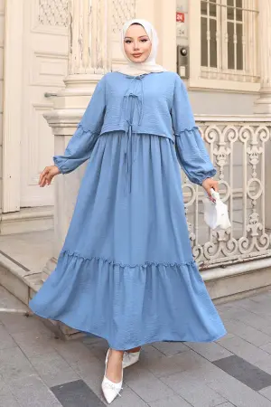 Bow Detail Dress Set