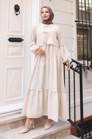 Bow Detail Dress Set