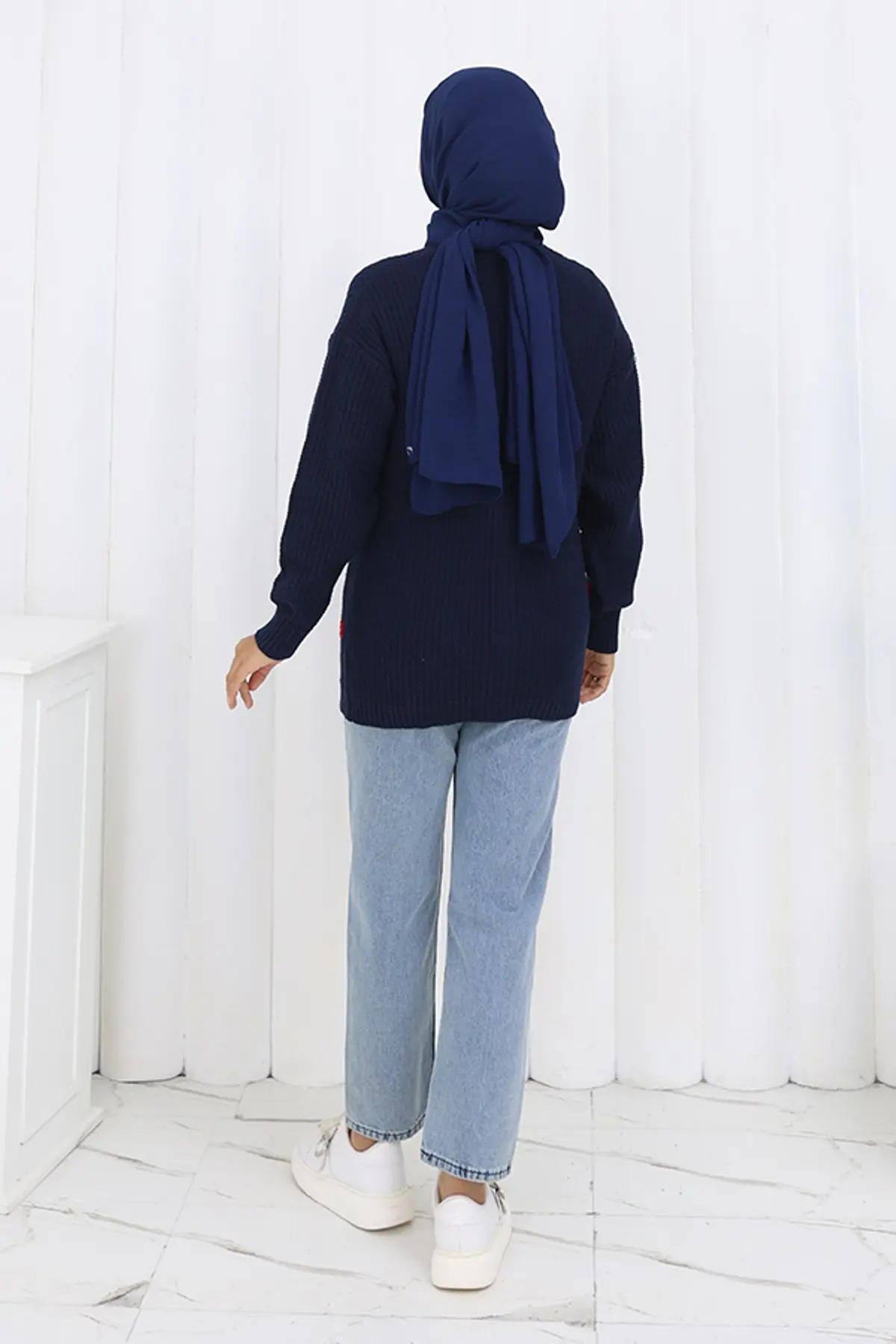 Bow Detailed Knit Cardigan-detail