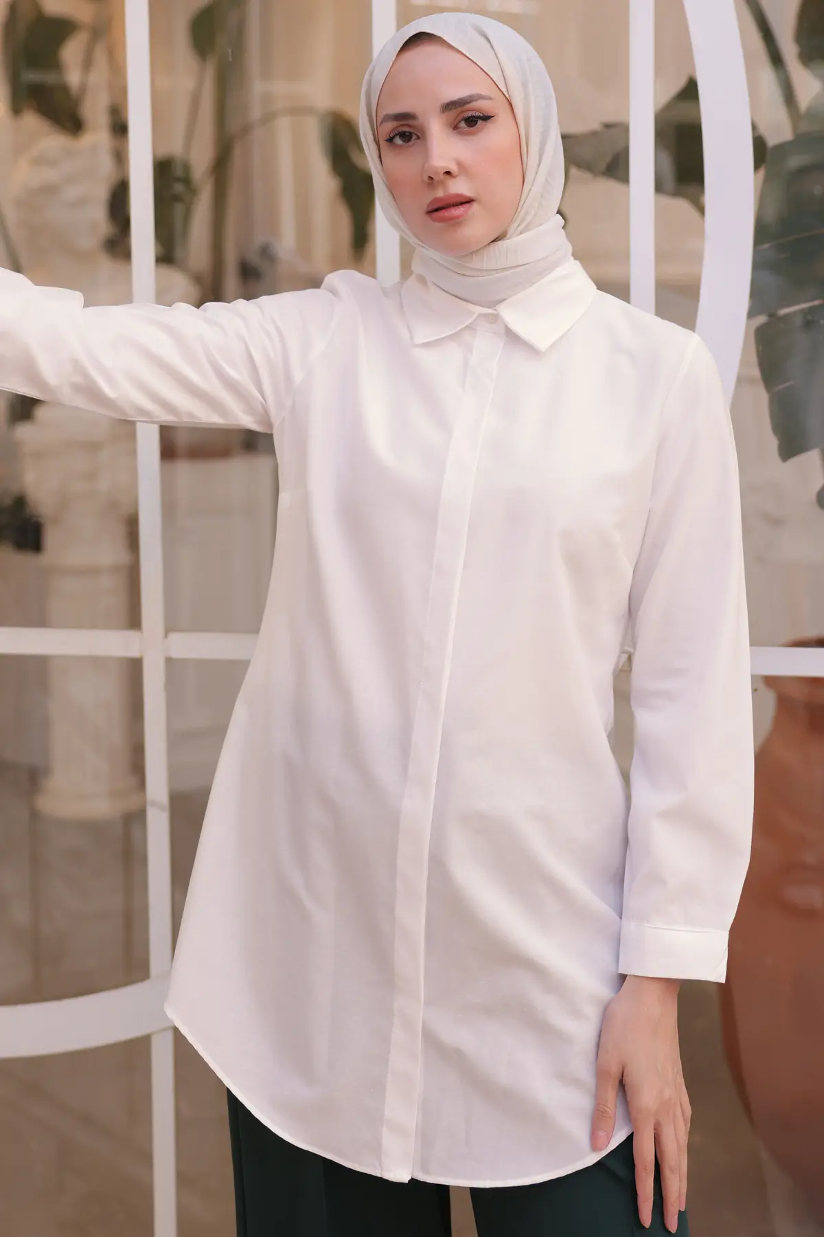 Boyfirend Hijab Shirt-detail