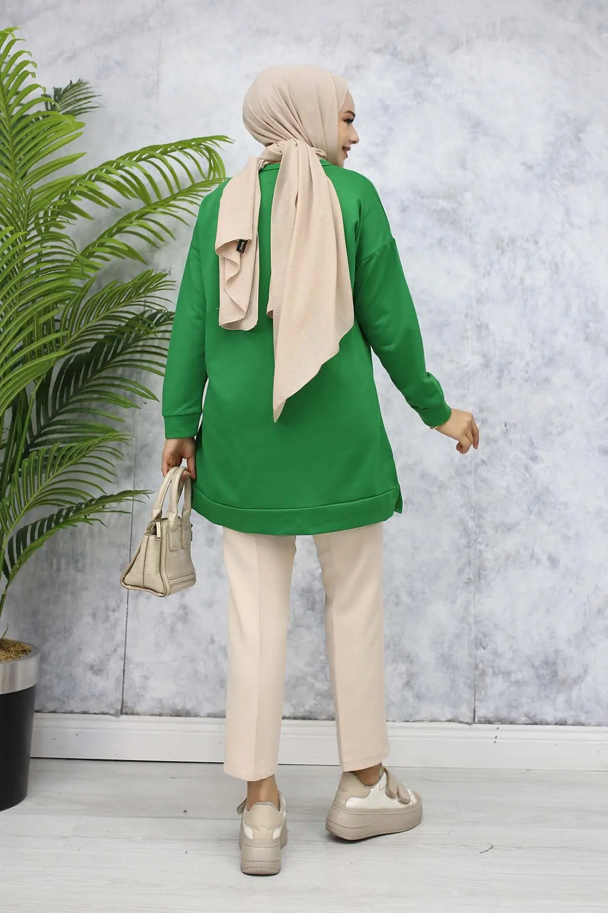 Brooch Detailed Tunic-detail