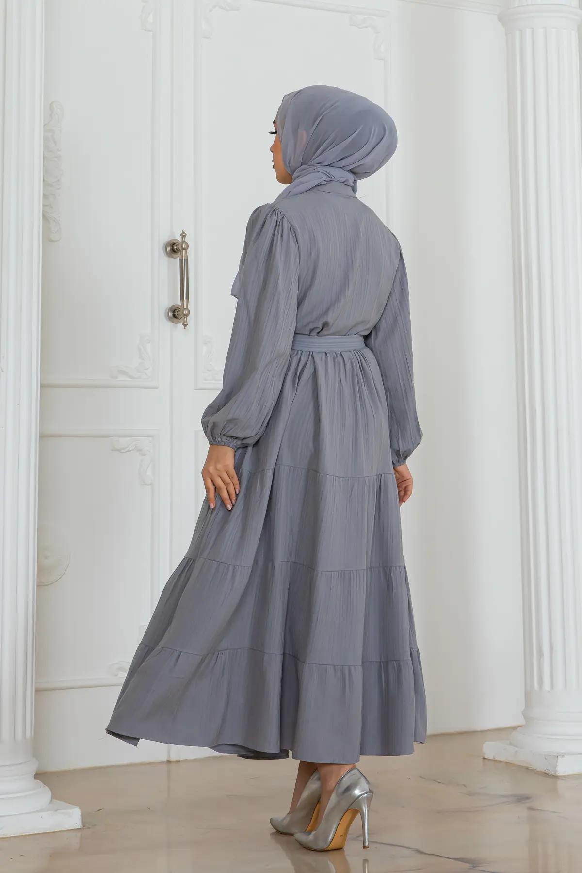 Button Detailed Dress-detail