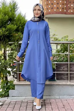 Buttoned Double Suit