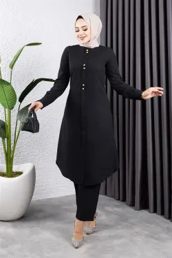 Buttoned Double Suit