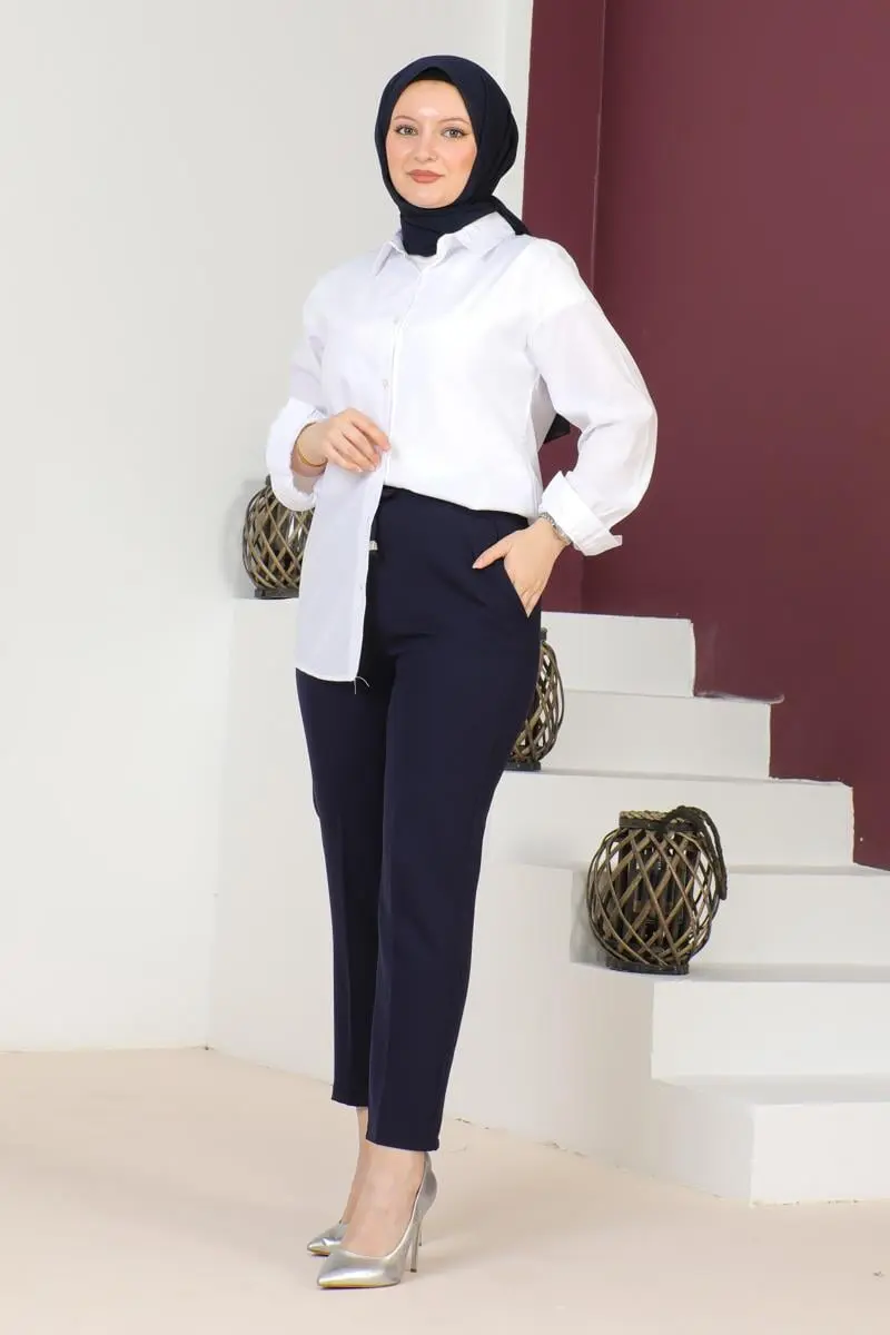 Carrot Model Hijab Trousers-detail