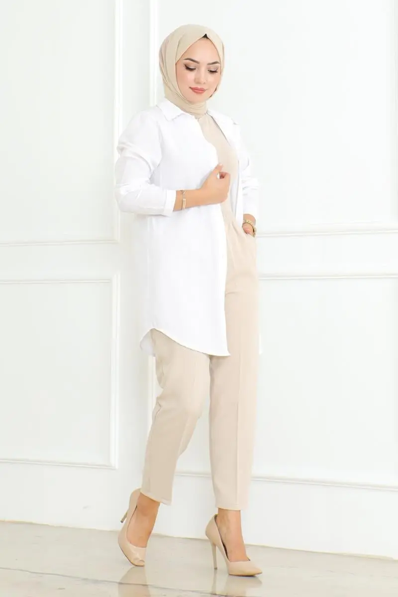 Carrot Model Hijab Trousers-detail