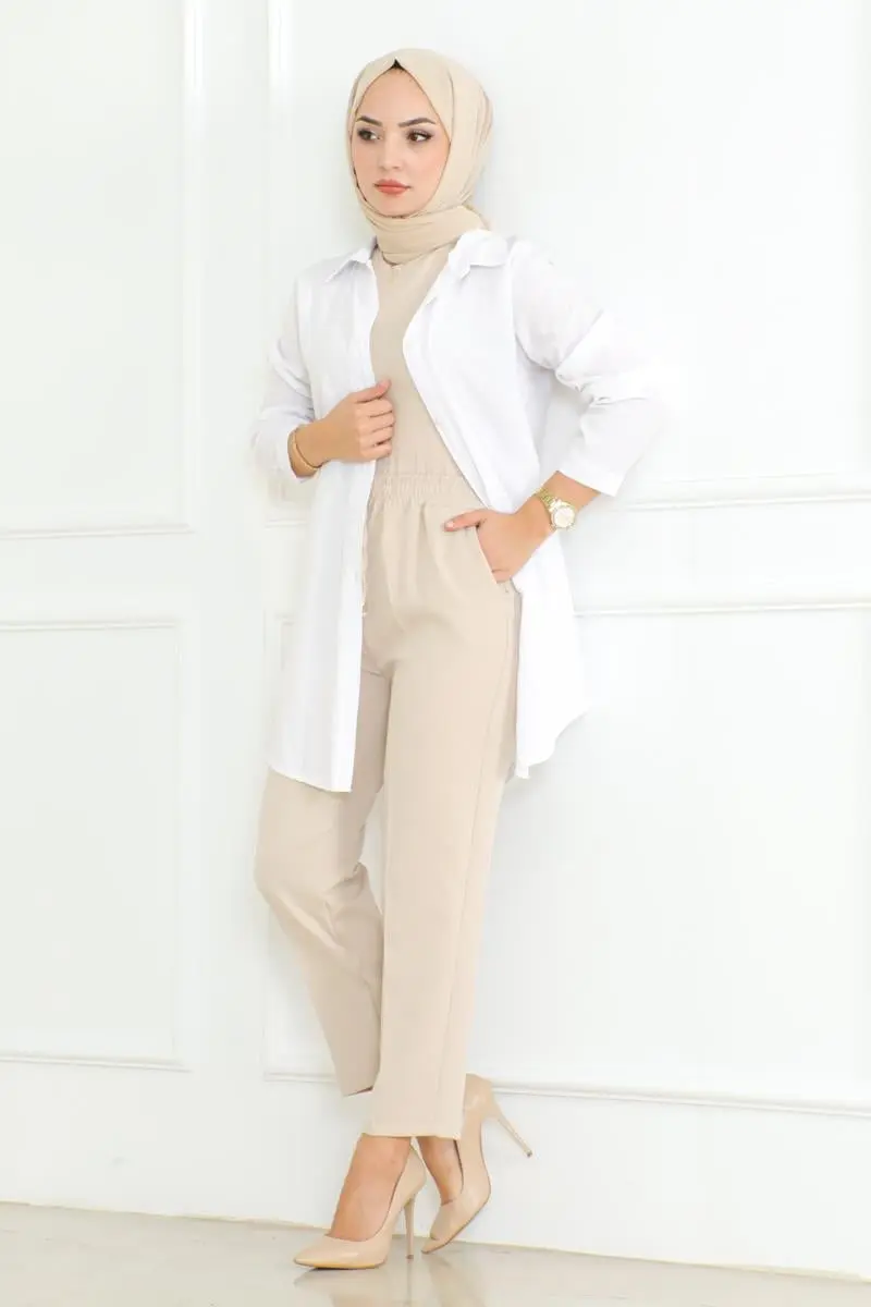 Carrot Model Hijab Trousers-detail