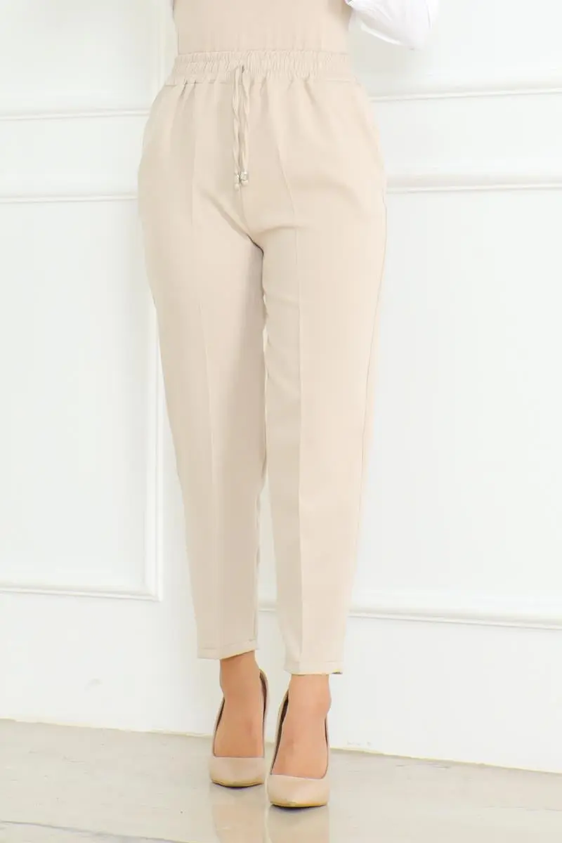 Carrot Model Hijab Trousers-detail