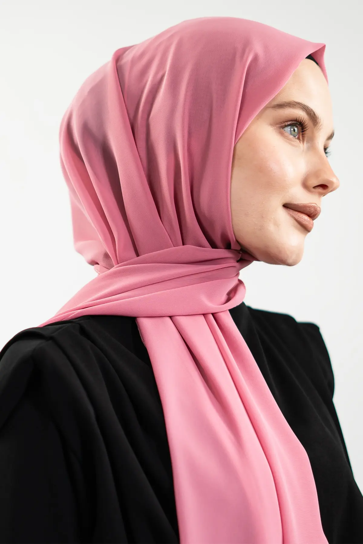 Chiffon Pink Shawl